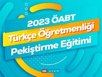 2023 ÖABT Türkçe Öğretmenliği Canlı Pekiştirme Eğitimi