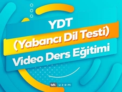 YDT ( Yabancı Dil Testi) Video Ders Eğitimi