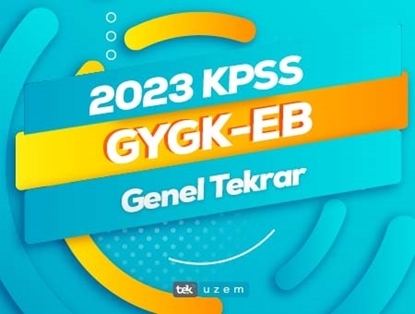 2023 KPSS GYGK- EB Genel Tekrar