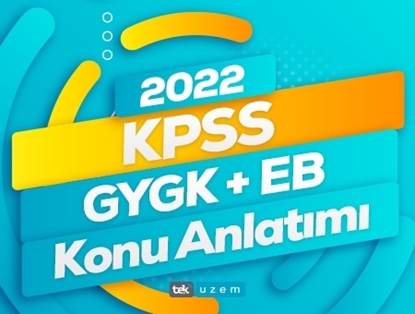 2022 KPSS GY-GK/EB Konu Anlatımı