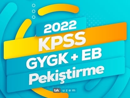 2022 KPSS GY-GK/EB Pekiştirme Eğitimi