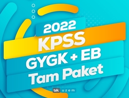 2022 KPSS GY-GK/EB Tam Paket Eğitimi 