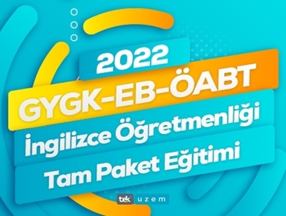 2022 GYGK-EB-ÖABT İngilizce Öğretmenliği Tam Paket Eğitimi