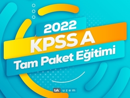 2022 KPSS A Tam Paket Eğitimi
