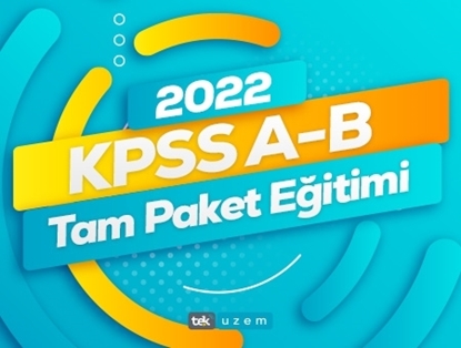 2022 KPSS A-B Tam Paket Eğitimi