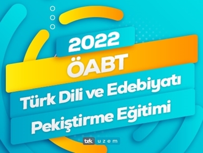 2022 ÖABT Türk Dili ve Edebiyatı Canlı Pekiştirme Eğitimi 