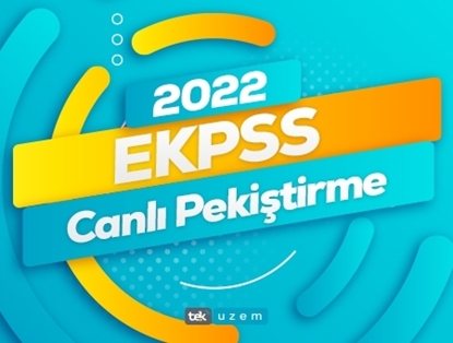 2022 EKPSS Canlı Pekiştirme Eğitimi