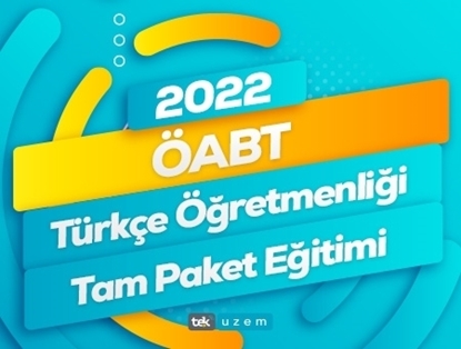 2022 ÖABT Türkçe Öğretmenliği Tam Paket Eğitimi
