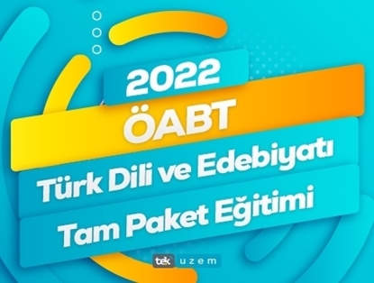 2022 ÖABT Türk Dili ve Edebiyatı Tam Paket Eğitimi 