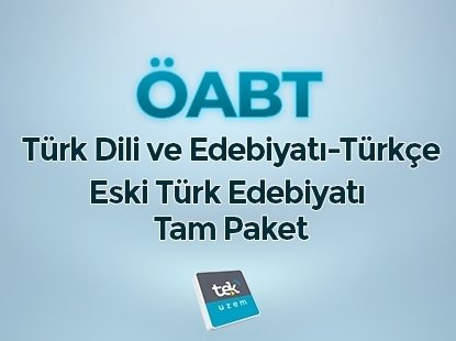 Türk Dili ve Edebiyatı - Türkçe Eski Türk Edebiyatı Tam paket