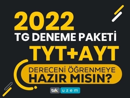 2022 TYT-AYT Türkiye Geneli Deneme Sınavı