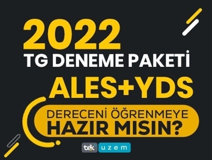 2022 ALES-YDS Türkiye Geneli Deneme Sınav