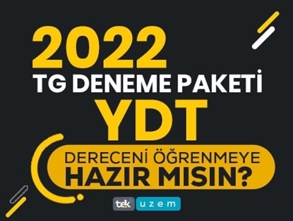  2022 Türkiye Geneli YDT Deneme Sınavı