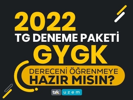 Kategori İçin Resim 2022 GYGK Türkiye Geneli Deneme sınavı