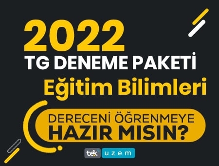 Kategori İçin Resim 2022 Eğitim Bilimleri Türkiye Geneli Deneme sınavı