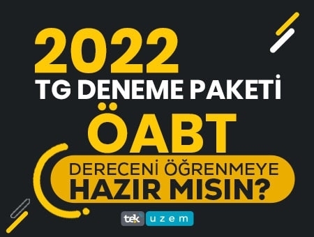 Kategori İçin Resim 2022 ÖABT Türkiye Geneli Deneme sınavı