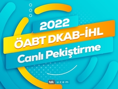 Resim 2022 ÖABT DKAB-İHL Öğretmenliği Canlı Pekiştirme Eğitimi