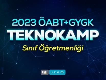 GYGK + ÖABT Sınıf Öğretmenliği TEKNOKAMP 