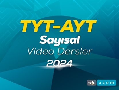 Resim 2024 YKS / TYT-AYT Sayısal Video Ders Eğitimi