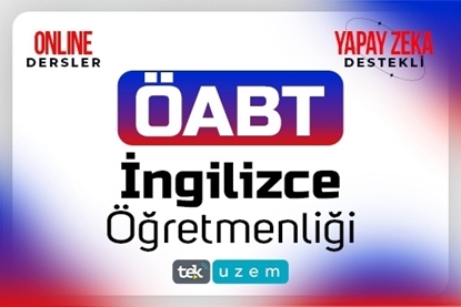 ÖABT İNGİLİZCE YAPAY ZEKA DESTEKLİ ONLINE EĞİTİMLER