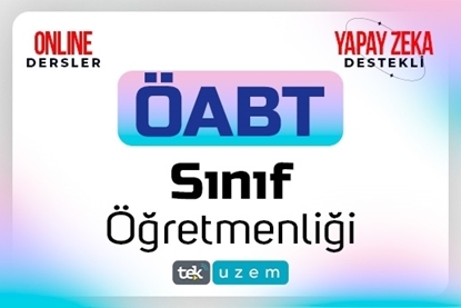 ÖABT SINIF ÖĞRETMENLİĞİ YAPAY ZEKA DESTEKLİ ONLINE EĞİTİMLER