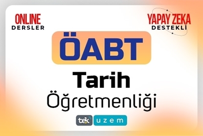 ÖABT TARİH YAPAY ZEKA DESTEKLİ ONLINE EĞİTİMLER