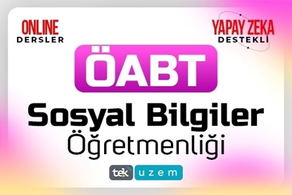 Resim 2025 KPSS ÖABT Sosyal Bilgiler Öğretmenliği Yapay Zeka Destekli Video Dersler