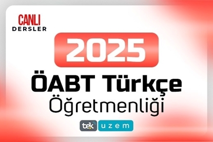 Resim 2025 KPSS ÖABT Türkçe Öğretmenliği Canlı Dersler