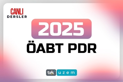 Resim 2025 KPSS ÖABT Psikolojik Danışmanlık ve Rehberlik Canlı Dersler