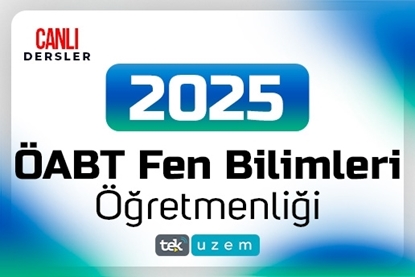 Resim 2025 KPSS ÖABT Fen Bilimleri Öğretmenliği Canlı Dersler