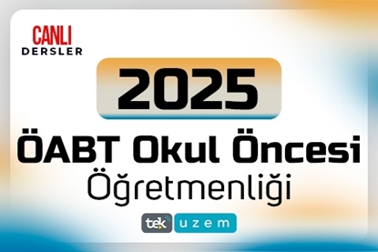 Resim 2025 KPSS ÖABT Okul Öncesi Öğretmenliği Canlı Dersler