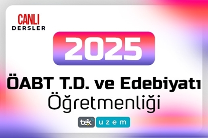 Resim 2025 KPSS ÖABT Türk Dili ve Edebiyatı Öğretmenliği Canlı Dersler