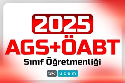 2025 AGS + ÖABT Sınıf Öğretmenliği