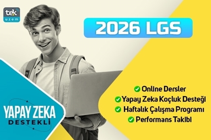 Resim 2026 LGS Yapay Zeka Destekli Dijital Kurs