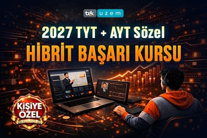 2027 YKS TYT AYT sözel hibrit eğitim kursu öğrenci koçluğu ve online ders sistemi