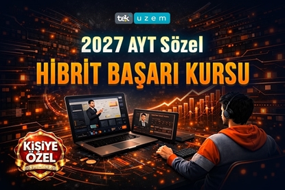 2027 YKS AYT sözel hibrit eğitim kursu öğrenci koçluğu ve online ders sistemi