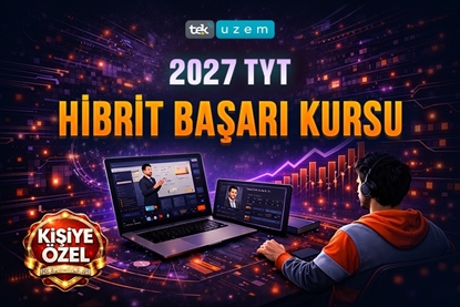 2027 YKS TYT hibrit eğitim kursu öğrenci koçluğu ve online ders sistemi