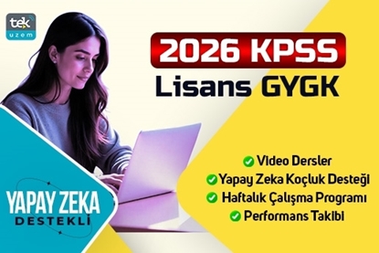 2026 KPSS Lisans Video Dersler