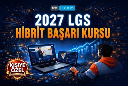 2027 LGS online kurs yapay zeka destekli öğrenci koçu kişiye özel çalışma programı dijital eğitim